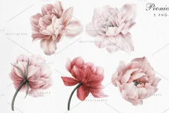 Watercolor Floral Bundle