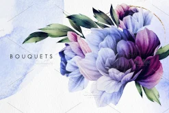 Watercolor Floral Bundle