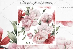 Watercolor Floral Bundle