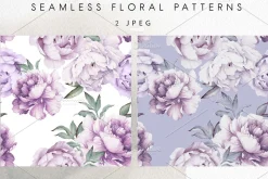 Watercolor Floral Bundle