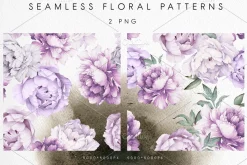 Watercolor Floral Bundle