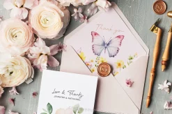 Watercolor Floral - Pink & Yellow