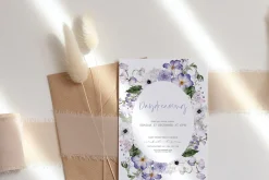 Watercolor Flower - Daydream Purple