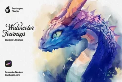 Watercolor Journey Procreate Brushes