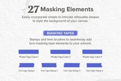 Watercolor Lettering Brush Toolbox