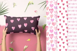 15 Watercolor Love Seamless Patterns