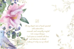 Watercolor Pink Peonies, golden png