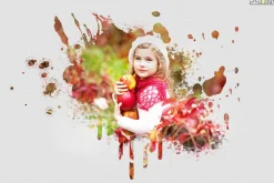 Watercolor Portrait Masks