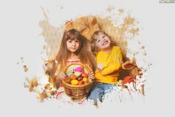 Watercolor Portrait Masks
