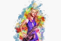 Watercolor Portrait PS Action V-2
