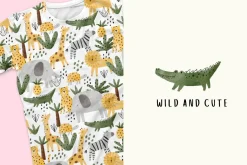 Watercolor Safari Animals
