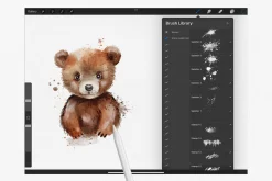 Watercolor Splatter Brushes