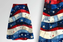 Watercolor Star Spangle Seamless Rep