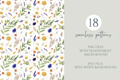 Watercolor Summer Picnic Collection
