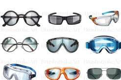 Watercolor Sunglasses Clipart