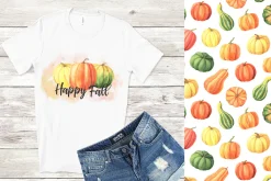 Watercolor Vegetables clipart