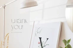 Watercolor wildflower clipart bundle