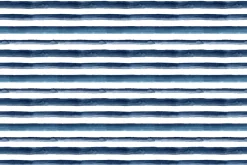 Watercolour stripes in dark navy