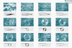Water Effects Brushes Procreate