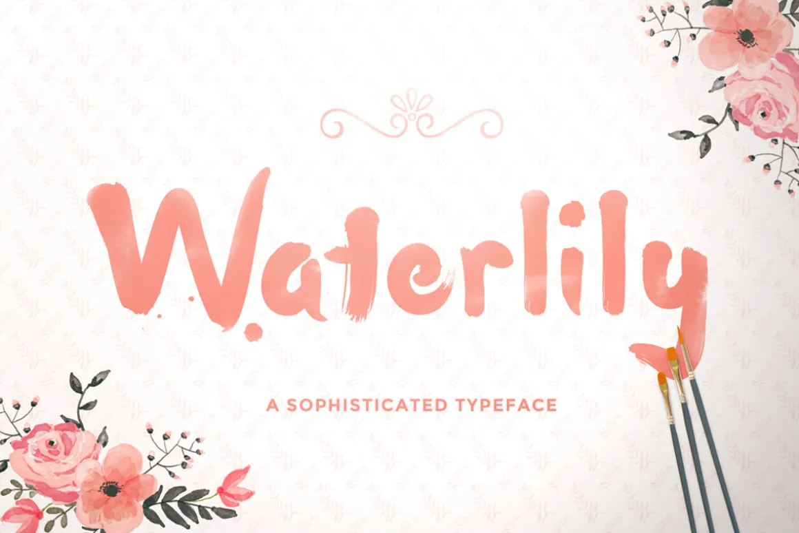 Waterlily Typeface