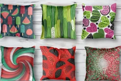 92 Watermelon Themed Digital Papers