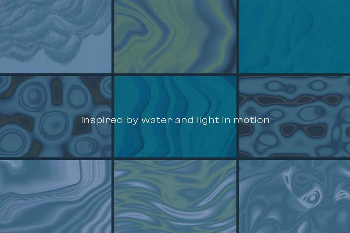 Water motifs - abstract backgrounds