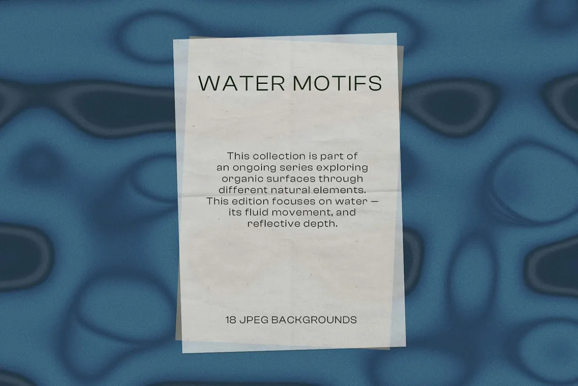 Water motifs - abstract backgrounds