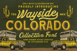 Wayside Colorado Font Collection