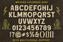 Wayside Colorado Font Collection