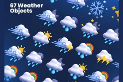 Weather 3D Icons