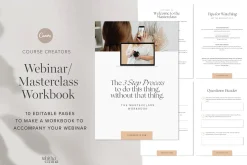 Webinar Masterclass Workbook