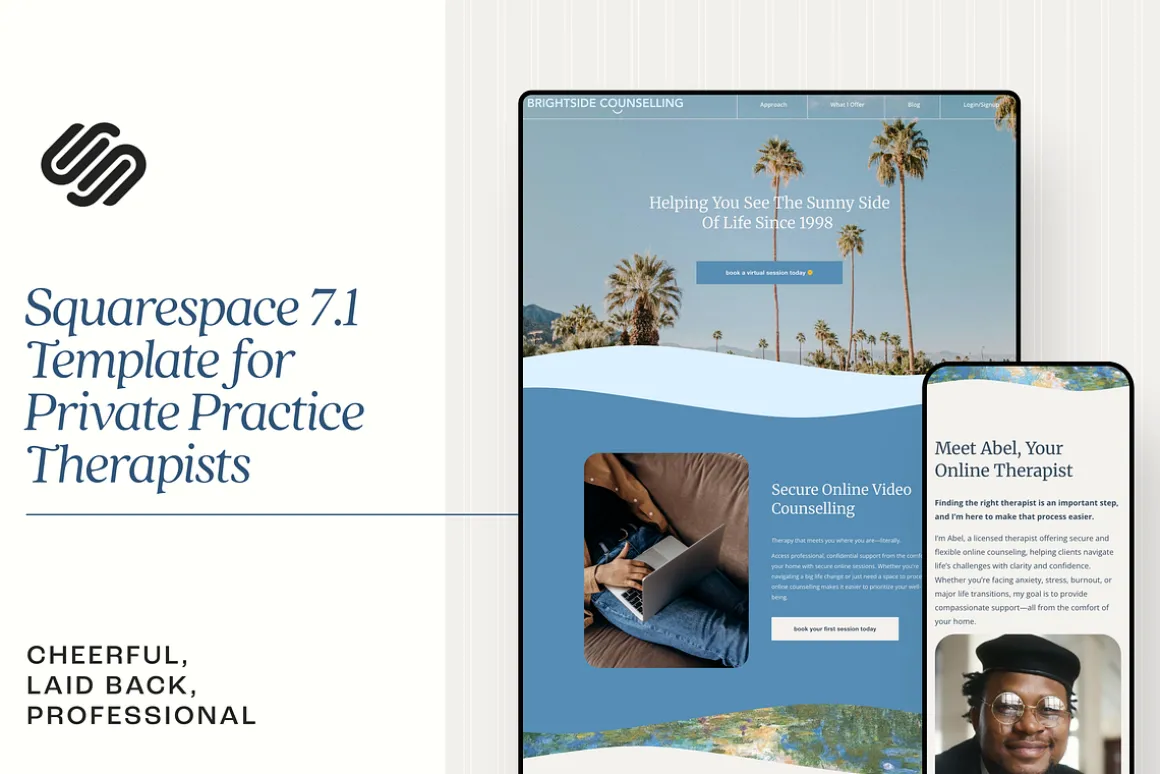 Website Template for Therapists