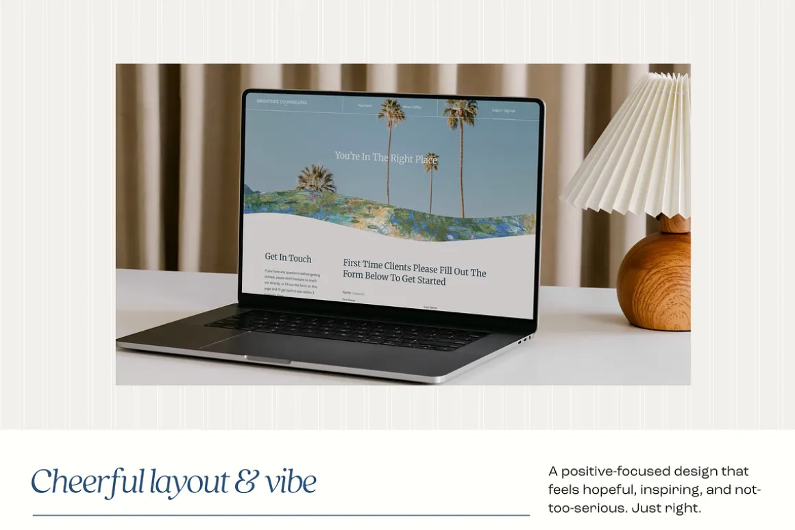 Website Template for Therapists