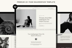 Website Template Squarespace: Tate