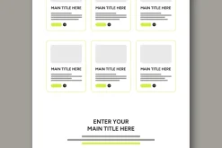 Website Wireframe Layout Template