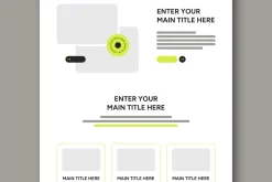 Website Wireframe Layout Template