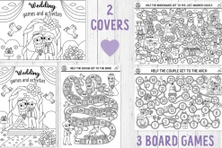 Wedding coloring games