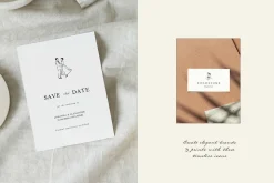 WEDDING line art illustrations