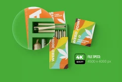 Weed Joint Cannabis Packaging 3 psd