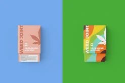 Weed Joint Cannabis Packaging 3 psd