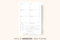 Weekly Basic Printable Planner