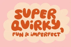 WEIRD BUBBLY WORLD | BUBBLY FONT