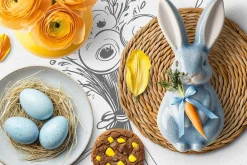 Welcome Easter Realistic PNG Objects