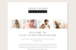 Welcome Email Template PSD