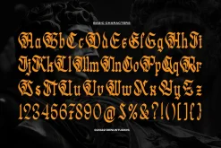Welgard | Black Metal Font
