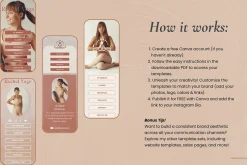 Wellness Links Page - Canva