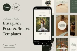 Wellness Coach Instagram Templates
