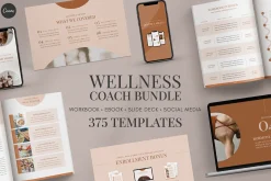 Wellness Coach Resource Canva Bundle