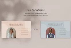 Wellness Coach Resource Canva Bundle