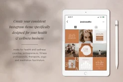 Wellness Coach Resource Canva Bundle